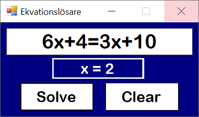 image of the equationsolver